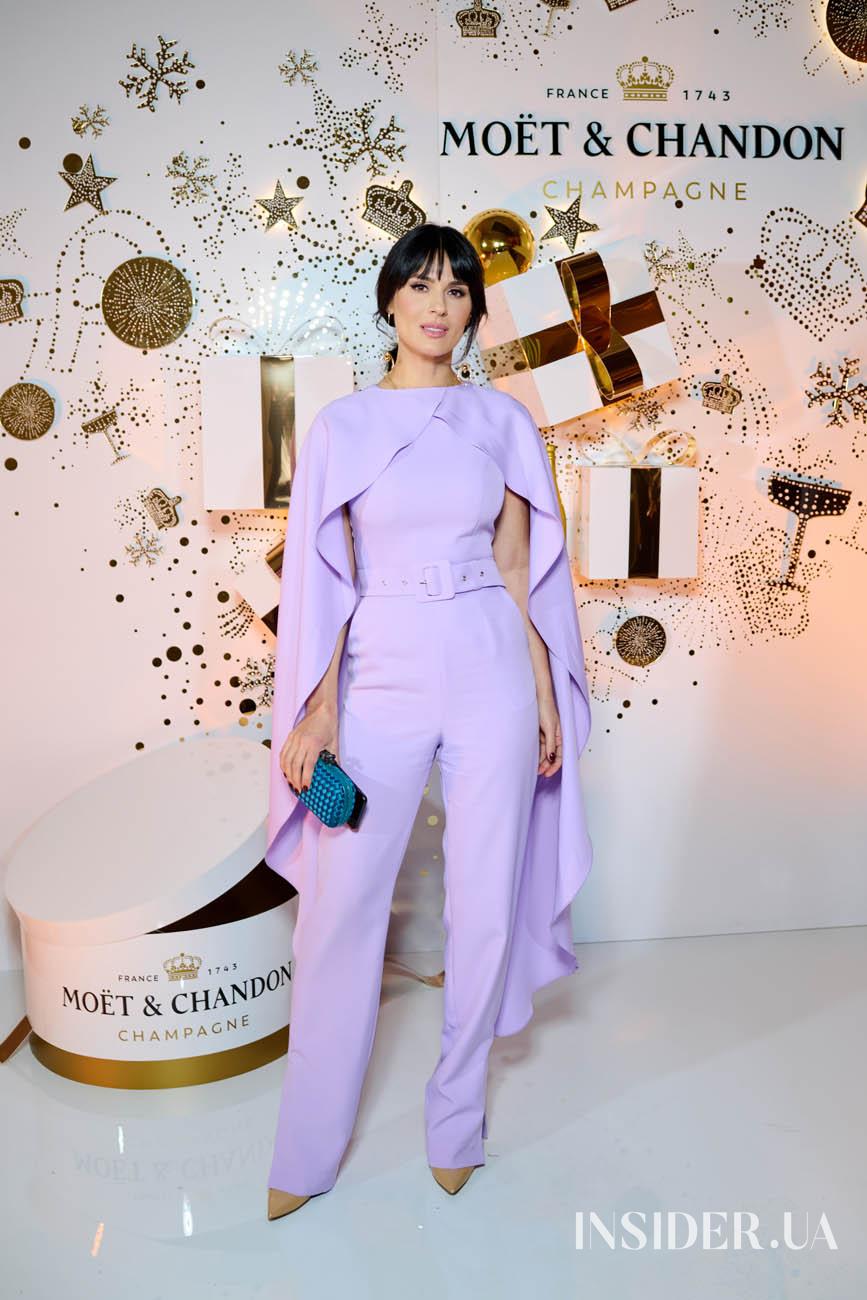 Как прошел рождественский вечер Moet & Chandon и Vogue
