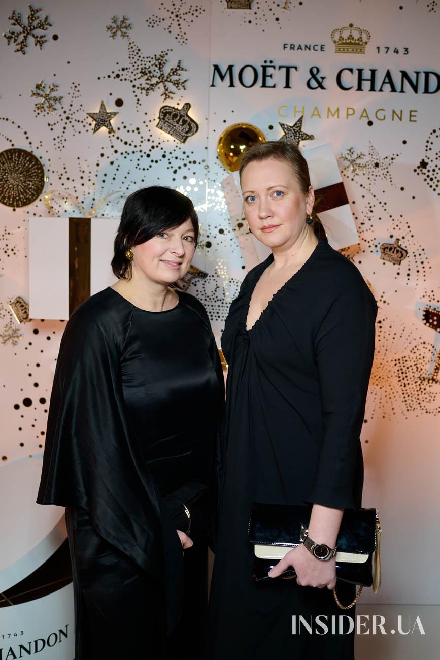 Как прошел рождественский вечер Moet & Chandon и Vogue
