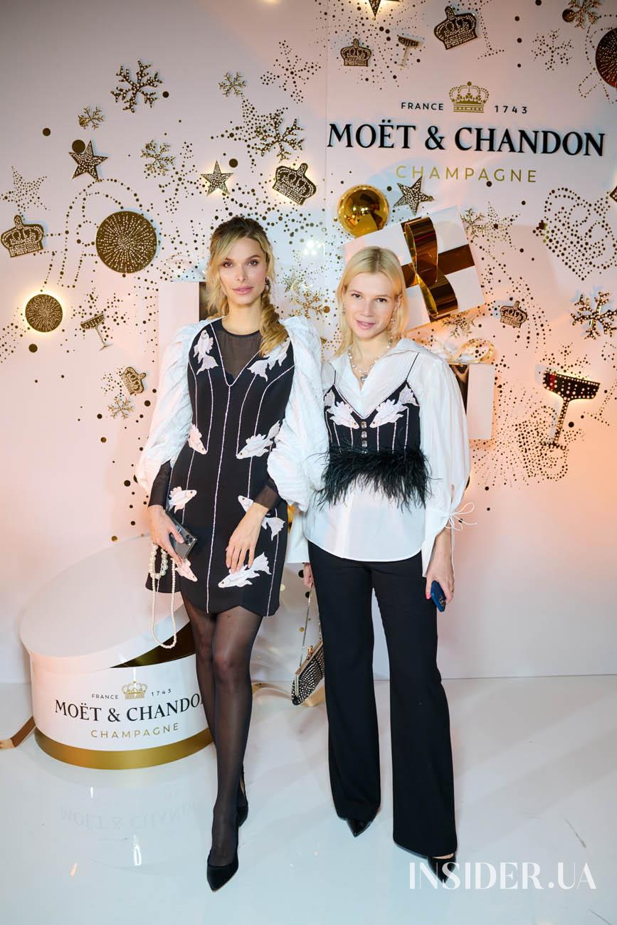 Как прошел рождественский вечер Moet & Chandon и Vogue