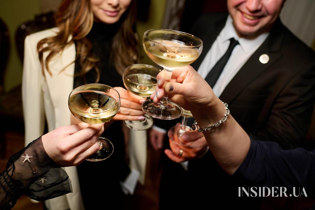 Как прошел рождественский вечер Moet & Chandon и Vogue