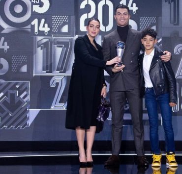 Редкий выход: Криштиану Роналду и Джорджина Родригес на Best FIFA Football Awards 2021