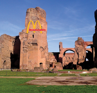 McDonald&#8217;s заборонили відкрити ресторан на території лазень імператора Каракалли в Римі