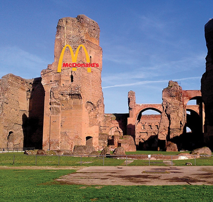 McDonald&#8217;s запретили открыть ресторан на территории бань императора Каракаллы в Риме