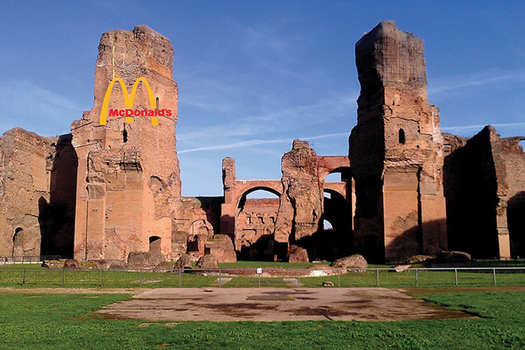 McDonald&#8217;s заборонили відкрити ресторан на території лазень імператора Каракалли в Римі