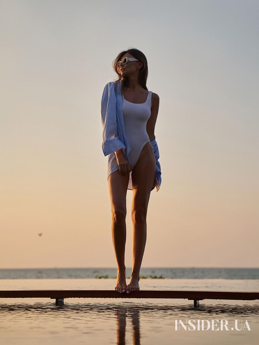 Канікули в Дубаї: модний пляжний гардероб стилістки Христини Колісник від українських брендів