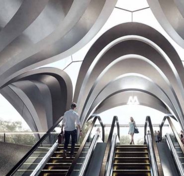 Архітектурне бюро Захі Хадід показало проєкт нових станцій дніпровського метро