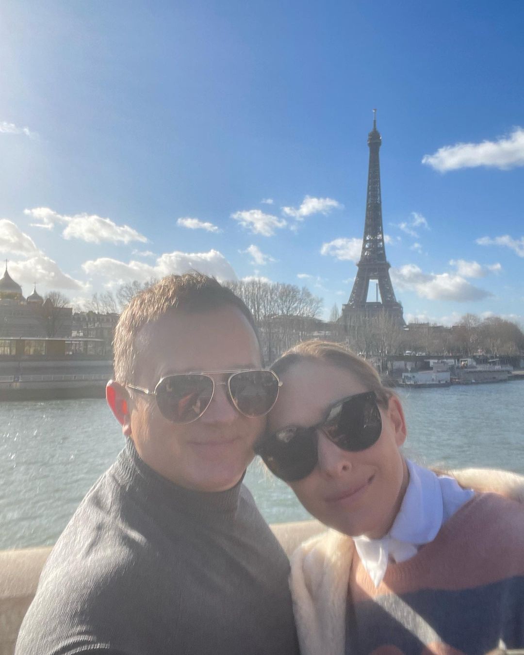 Втеча до Парижа: як Катя Осадча та Юрій Горбунов відзначають річницю весілля