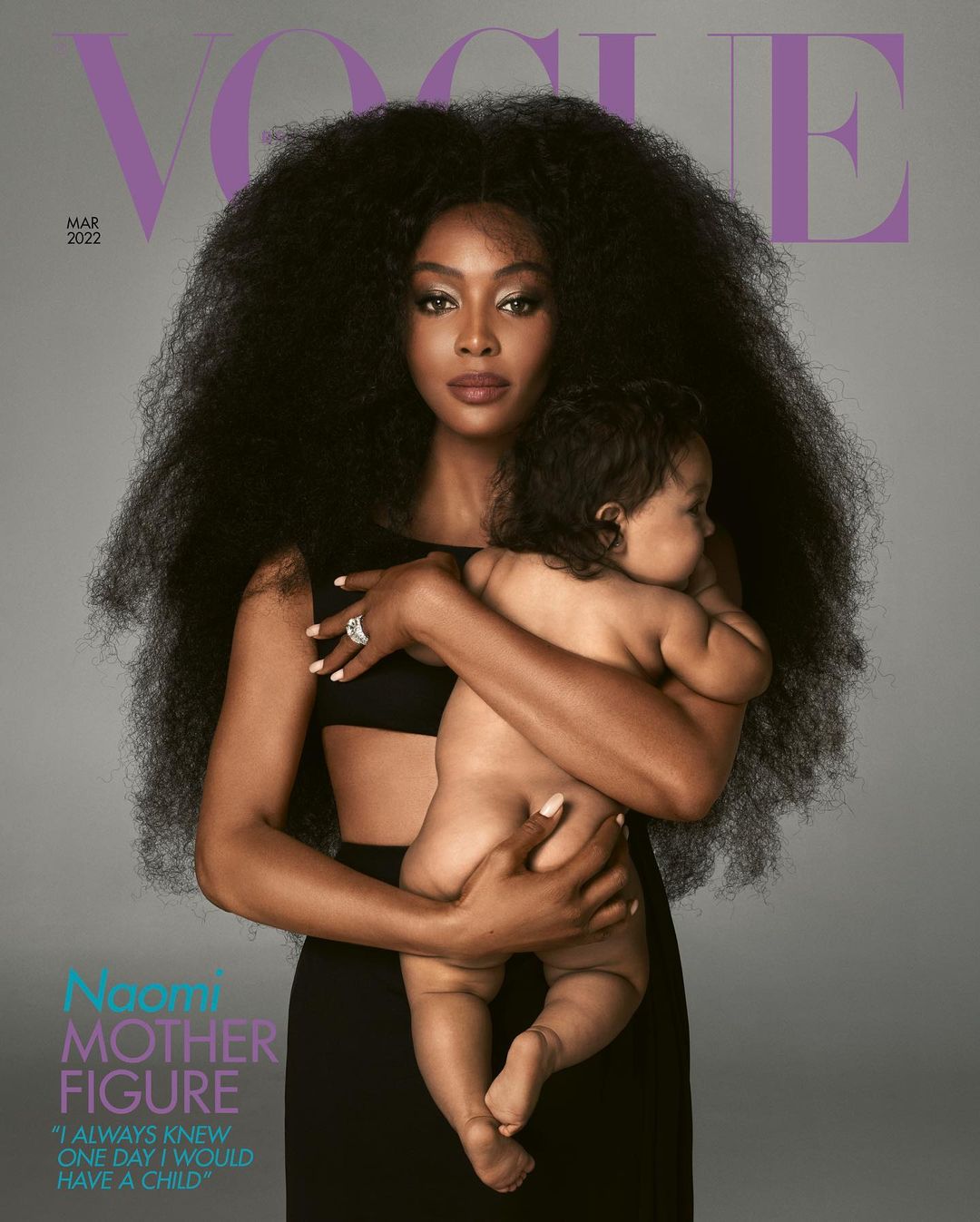 Наомі Кемпбелл із дочкою з&#8217;явилася на обкладинці Vogue