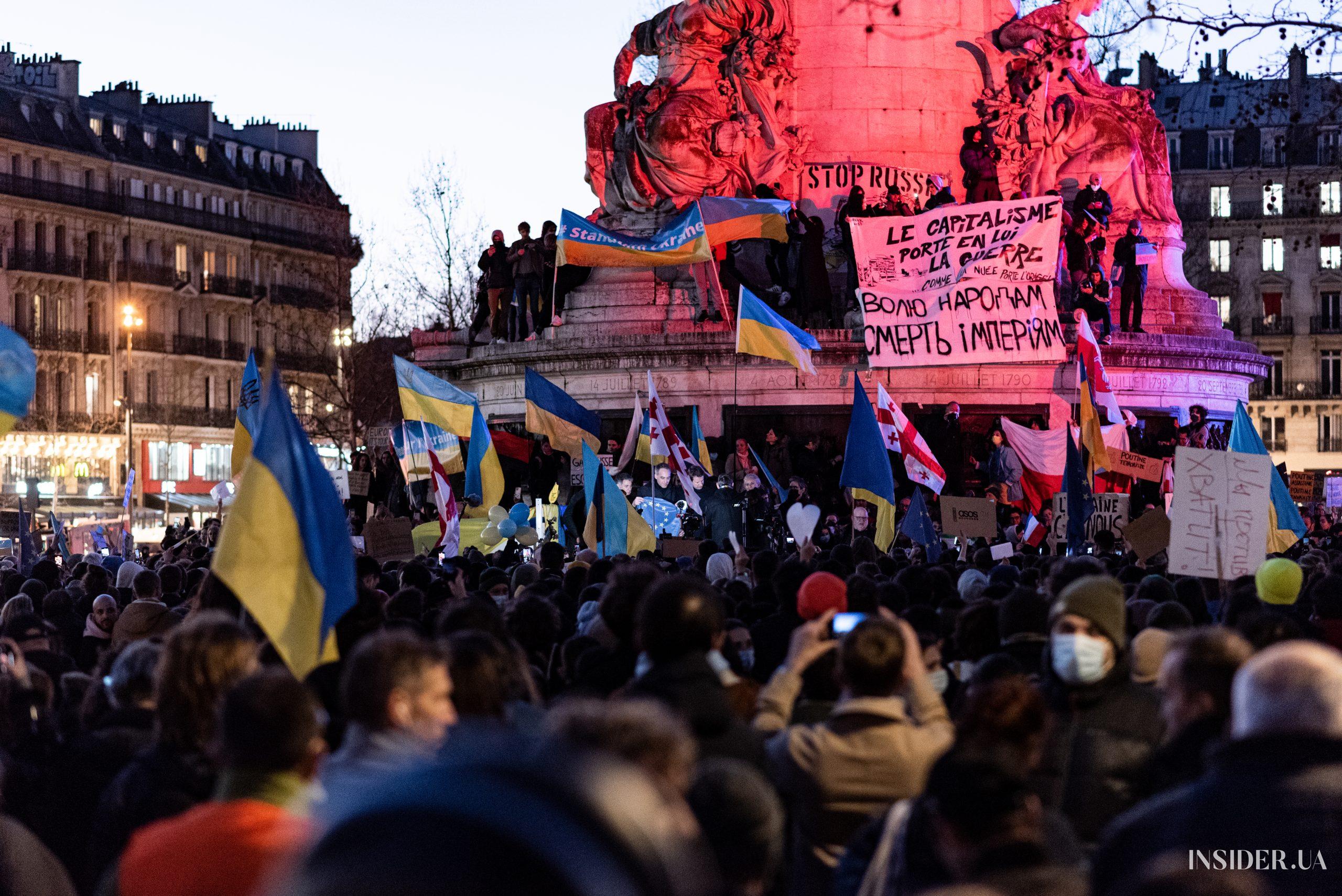 Как это было: во всем мире прошли акции в поддержку Украины