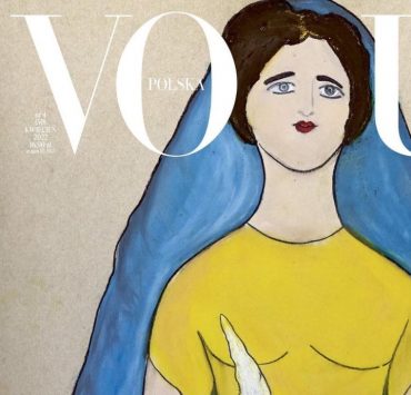 Украинская художница Елена Емчук создала обложку для Vogue Polska