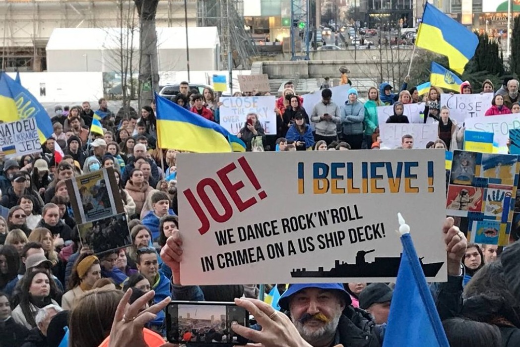 У Варшаві відбувся багатотисячний мітинг на підтримку України