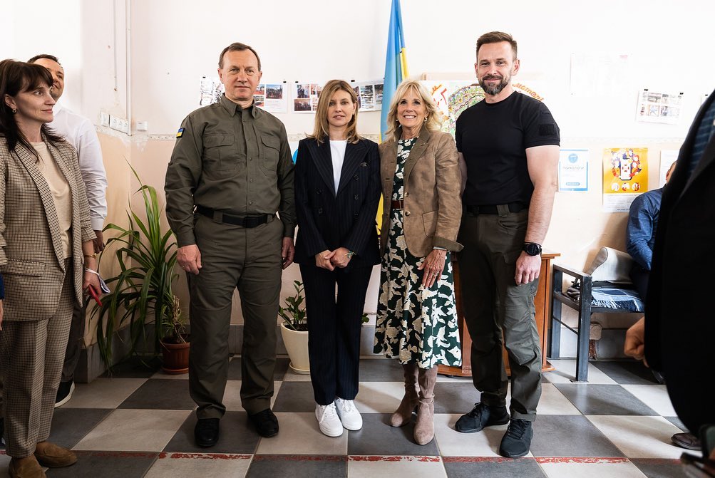 Олена Зеленська та Джилл Байден зустрілися в Ужгороді