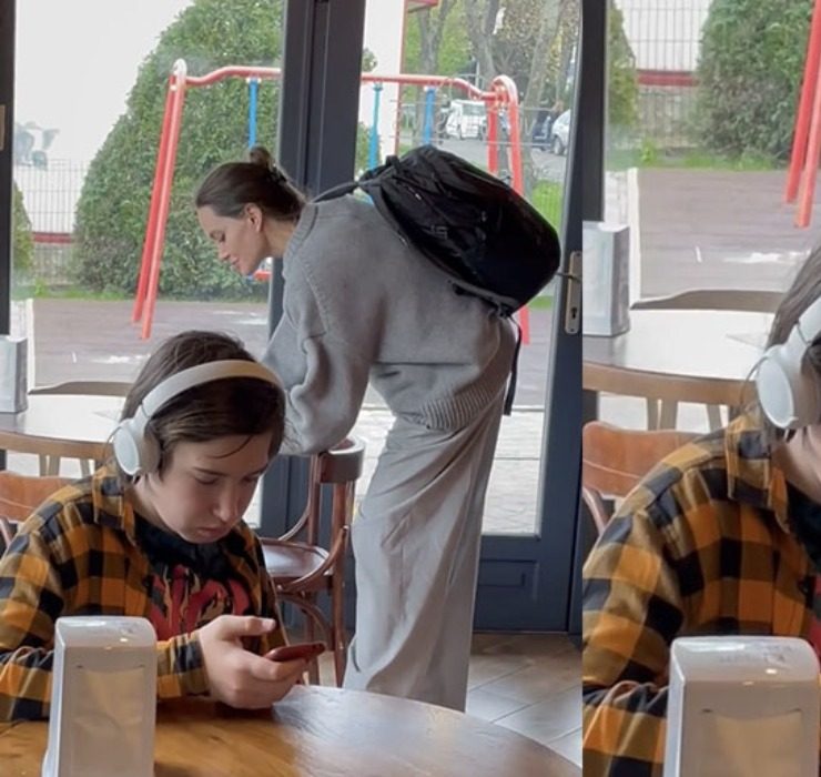 Интрига раскрыта: почему мальчик во львовском кафе не заметил Анджелину Джоли