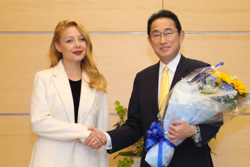 Тіна Кароль зустрілася з прем&#8217;єр-міністром Японії