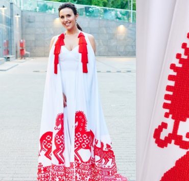 Джамала передала на аукціон сукню, в якій відкривала «Євробачення» у Києві