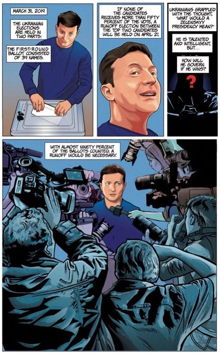 В США выпустили комикс о жизни Владимира Зеленского