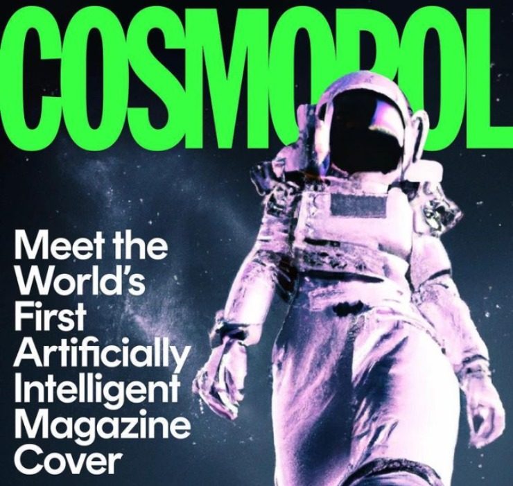 Cosmopolitan представив обкладинку, створену штучним інтелектом