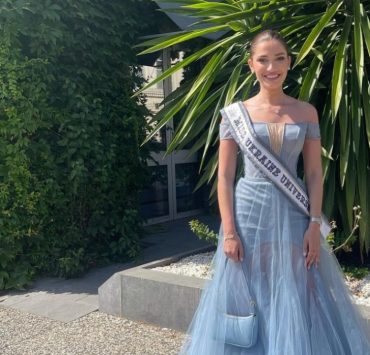 «Мисс Украина Вселенная-2020» Елизавета Ястремская обратилась к президенту Франции