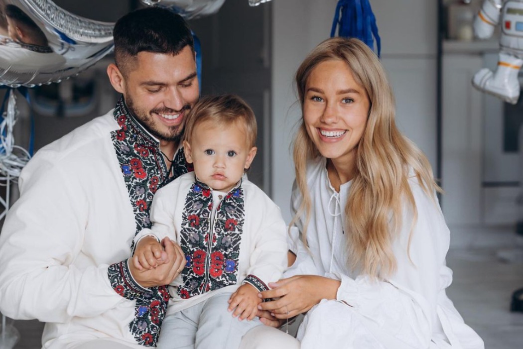 Нікіта Добринін і Даша Квіткова відзначили перший день народження сина