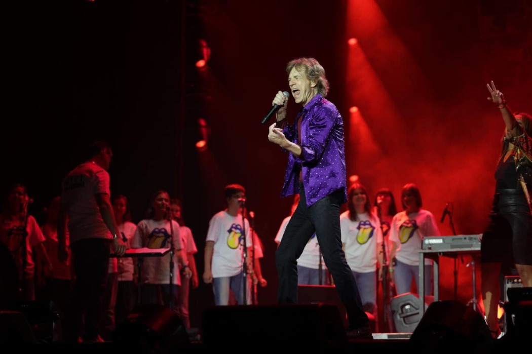 The Rolling Stones спели с украинскими хорами на концерте в Вене