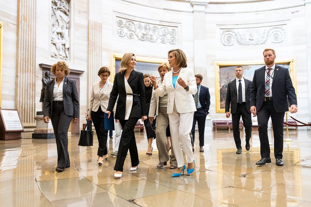 «Помогите нам остановить террор против украинцев»: Елена Зеленская выступила в Конгрессе США