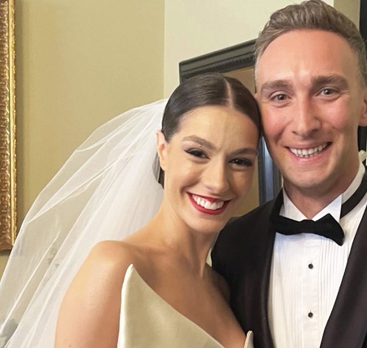 Іраклі Макацарія та Ліза Чічуа одружилися: перші кадри з бучного весілля