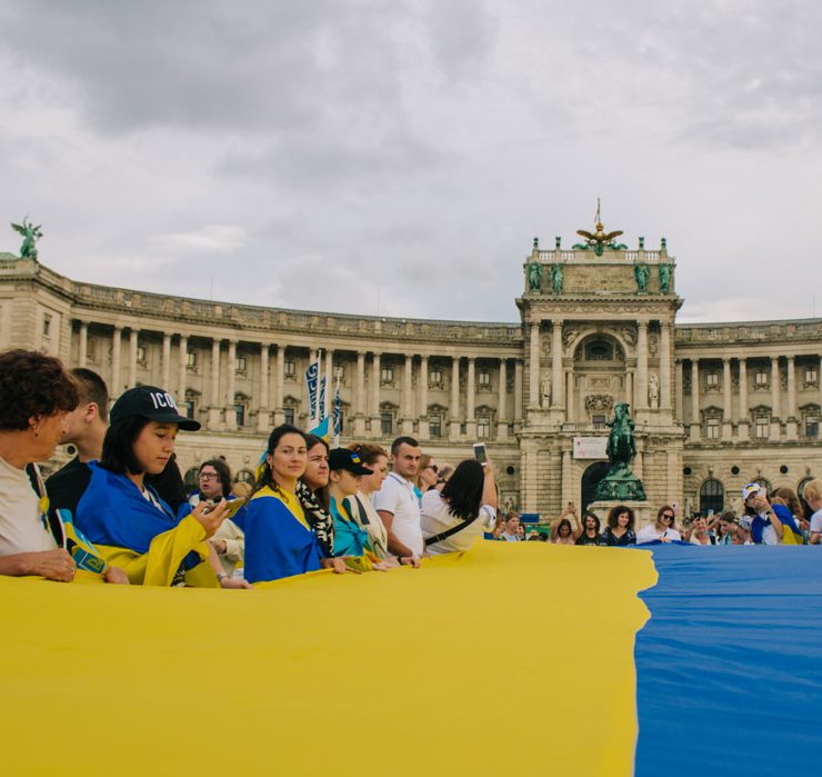 Як пройшов Марш Незалежності у центрі Відня