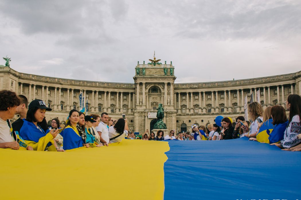 Як пройшов Марш Незалежності у центрі Відня