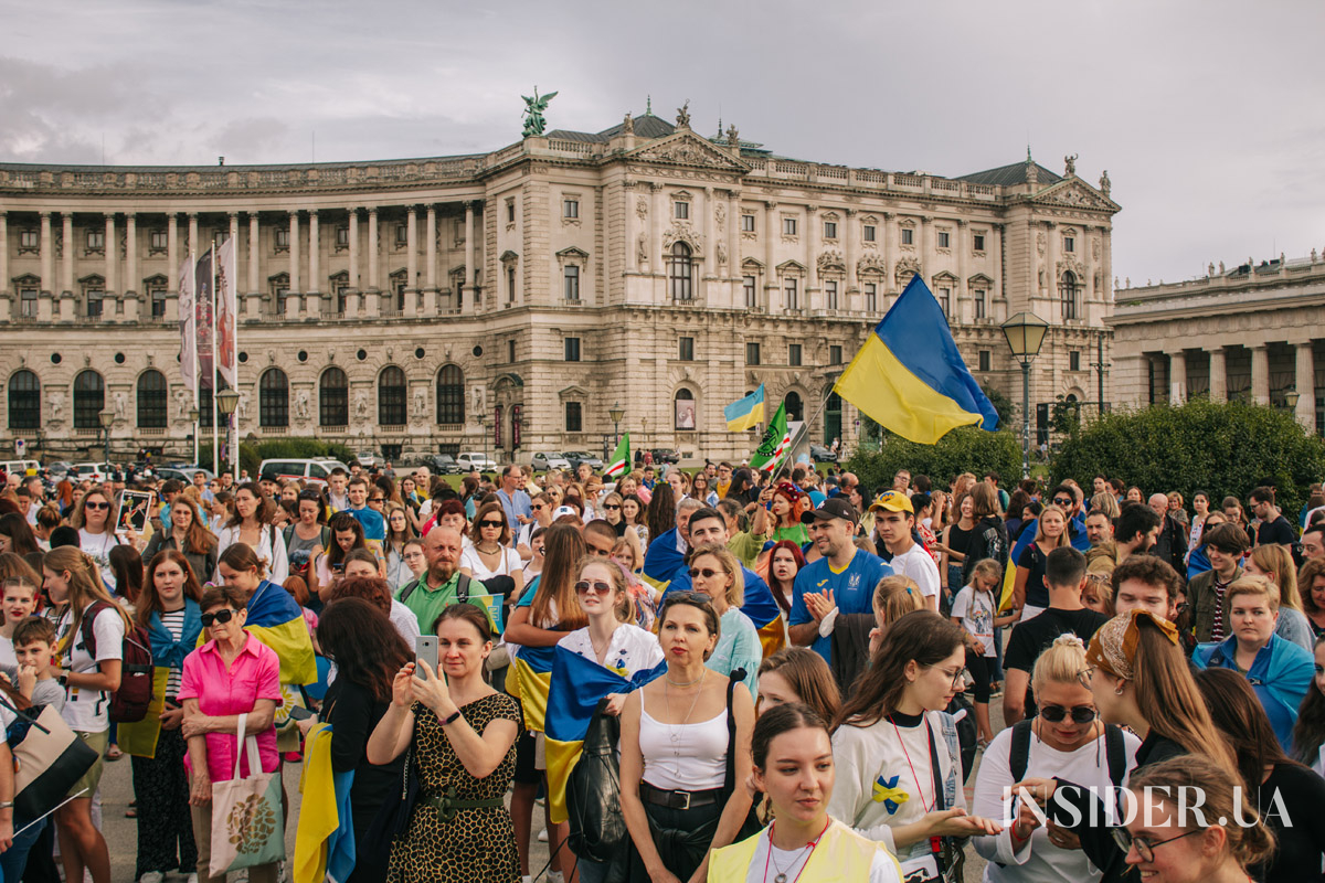 Как прошел Марш Независимости в Вене
