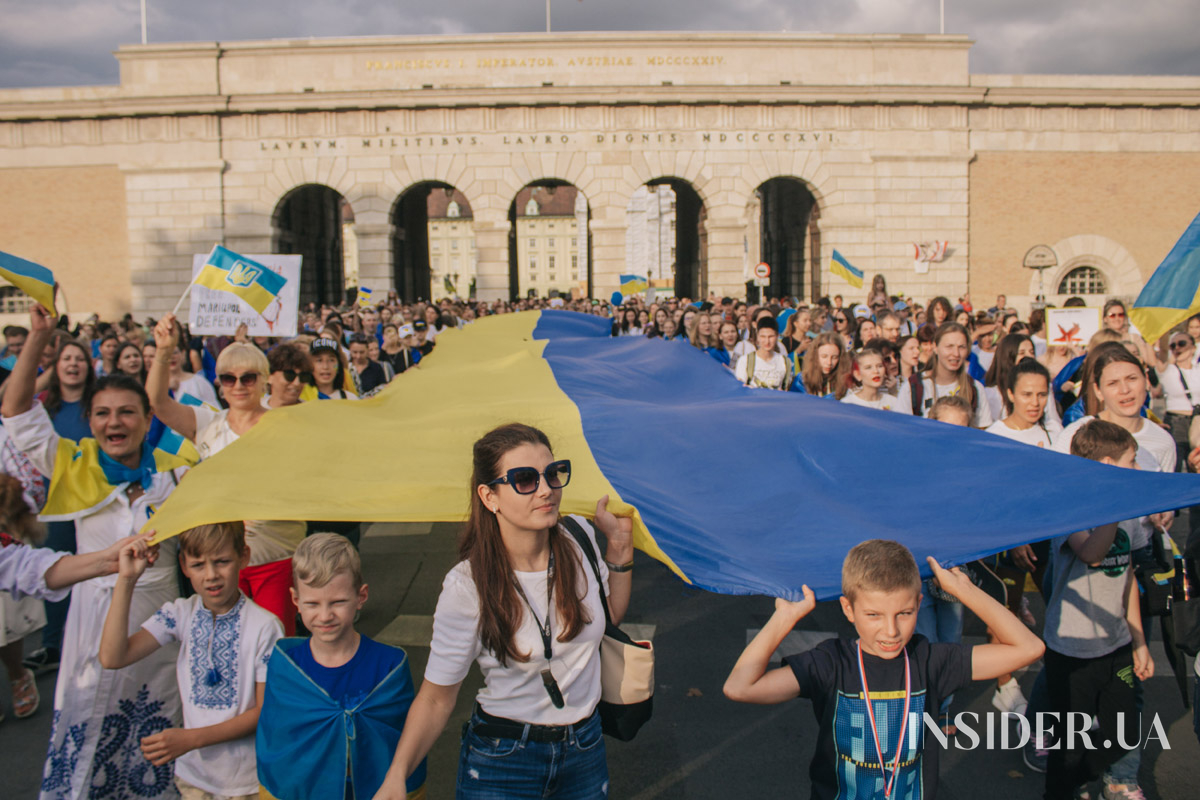 Як пройшов Марш Незалежності у центрі Відня