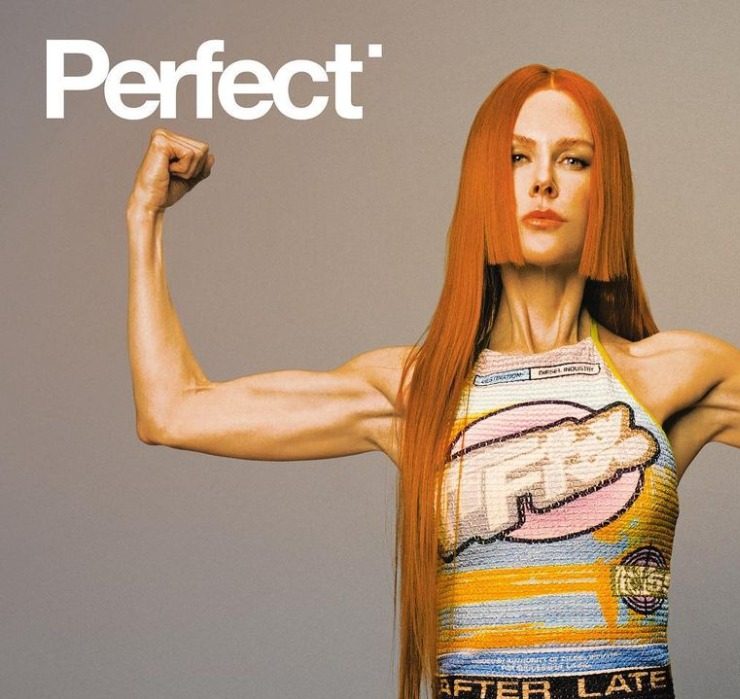 Медные волосы и стальные бицепсы: Николь Кидман появилась на обложке The Perfect Magazine