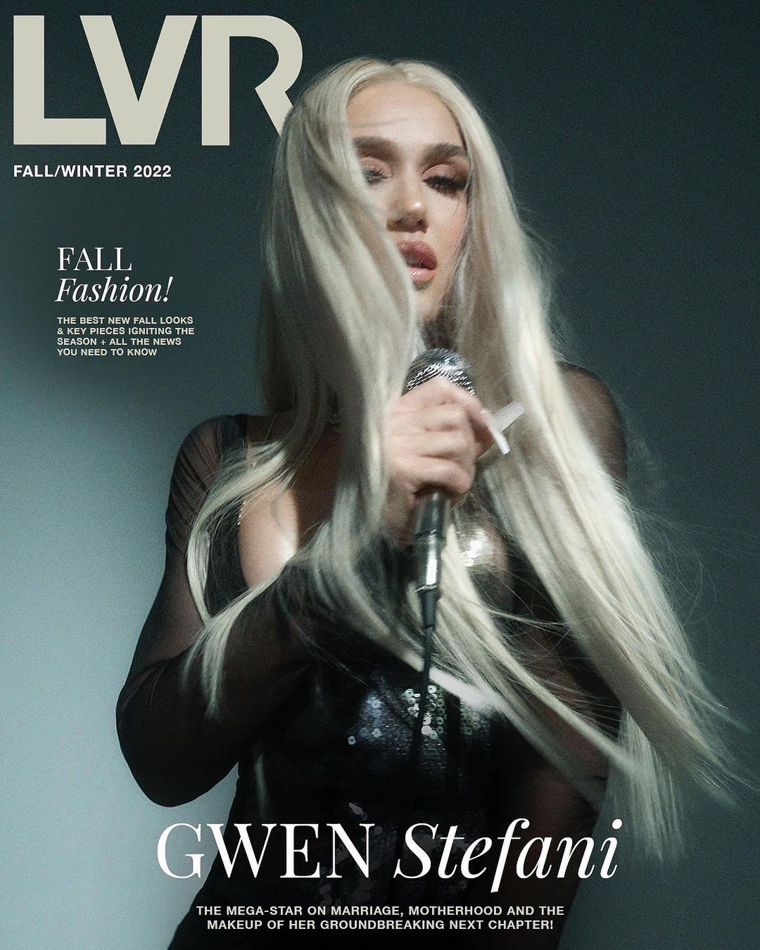 Носители: Гвен Стефани появилась в платье Bevza на страницах LVR Magazine