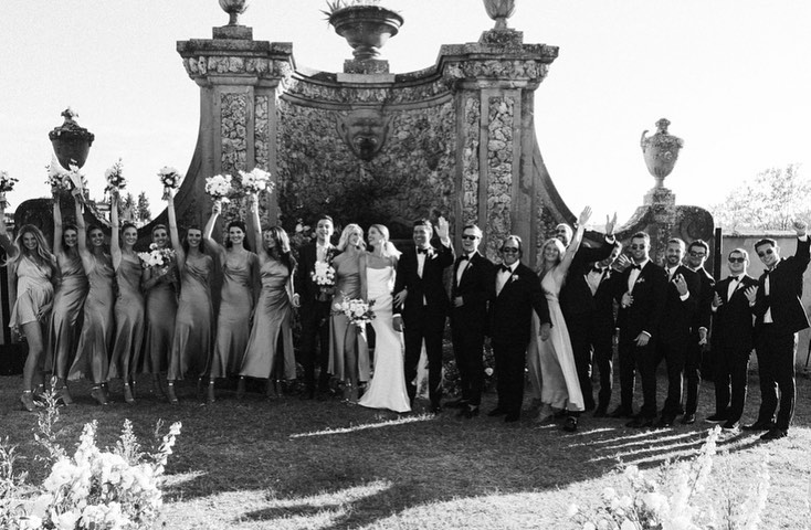Модель Дафна Гроенвельд вышла замуж, устроив свадьбу на вилле во Флоренции