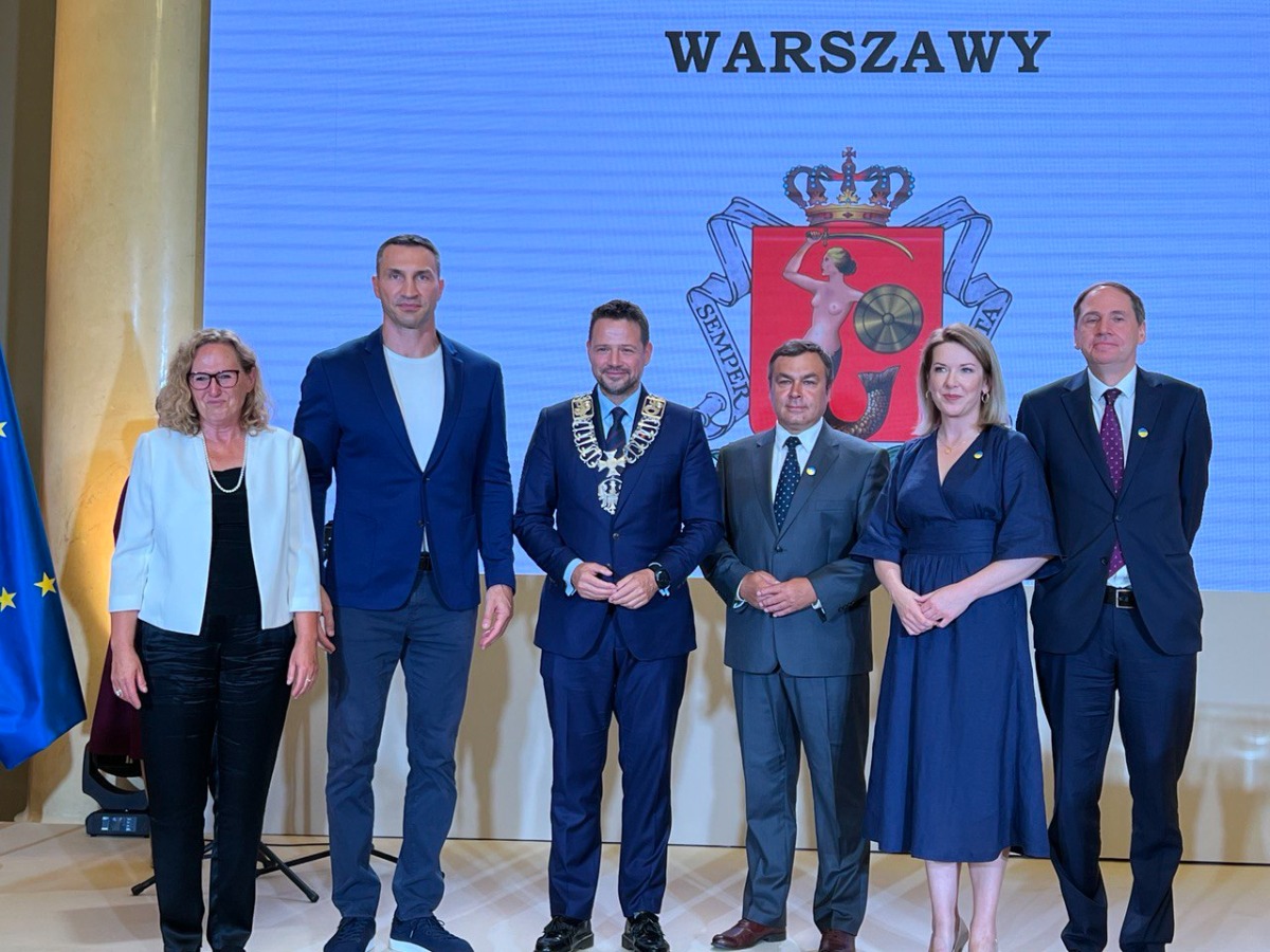 Віталій Кличко став почесним громадянином Варшави