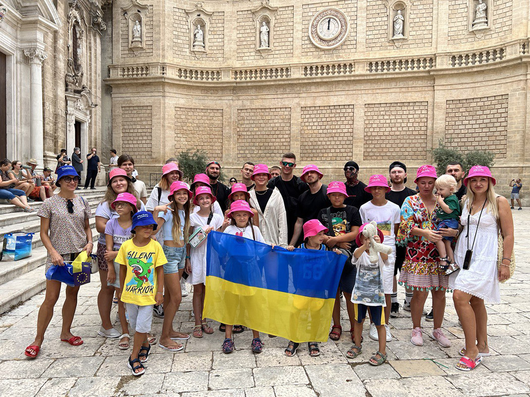 Kalush Orchestra виступили на фестивалі в Італії разом з українськими дітьми-переселенцями