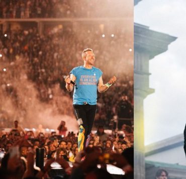 Coldplay и Святослав Вакарчук спели вместе на концерте в Брюсселе