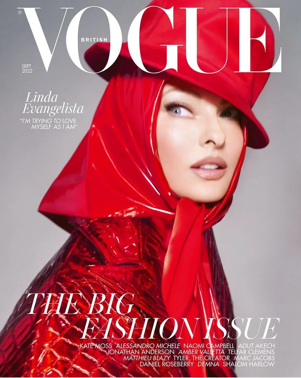 Почему Линда Евангелиста не считает свою новую обложку Vogue возвращением в моделинг