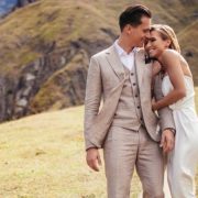 Иванна Онуфрийчук и Алмаз отметили первую годовщину свадьбы