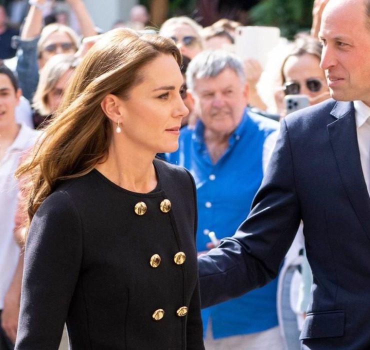 Кейт Миддлтон и принц Уильям впервые вышли в свет после похорон Елизаветы II