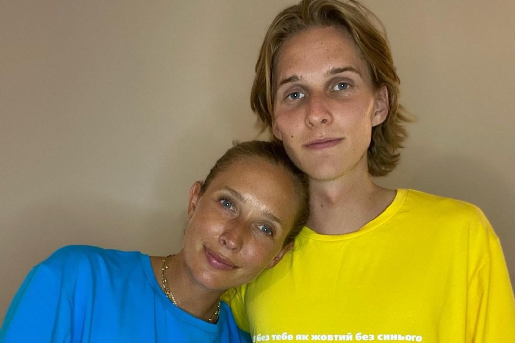 Катя Осадчая показала архивные фото со старшим сыном