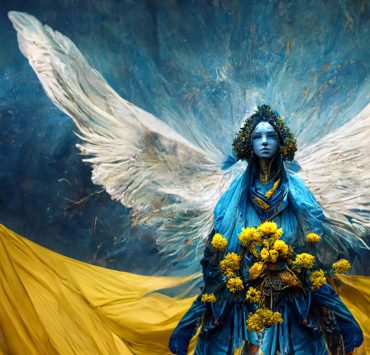 Как Ольга Навроцкая возрождает мифологию Украины с помощью искусственного интеллекта
