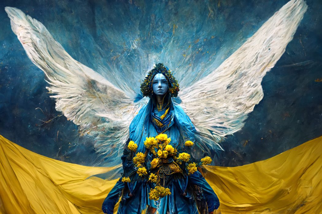Как Ольга Навроцкая возрождает мифологию Украины с помощью искусственного интеллекта