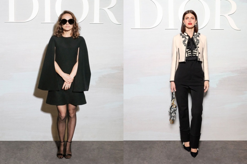 Наталі Портман, Олександра Даддаріо та інші гості показу Dior SS’22