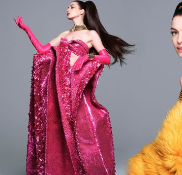 Яркий мех и украшения BVLGARI: Энн Хэтэуей стала звездой ноябрьского номера Vogue Hong Kong