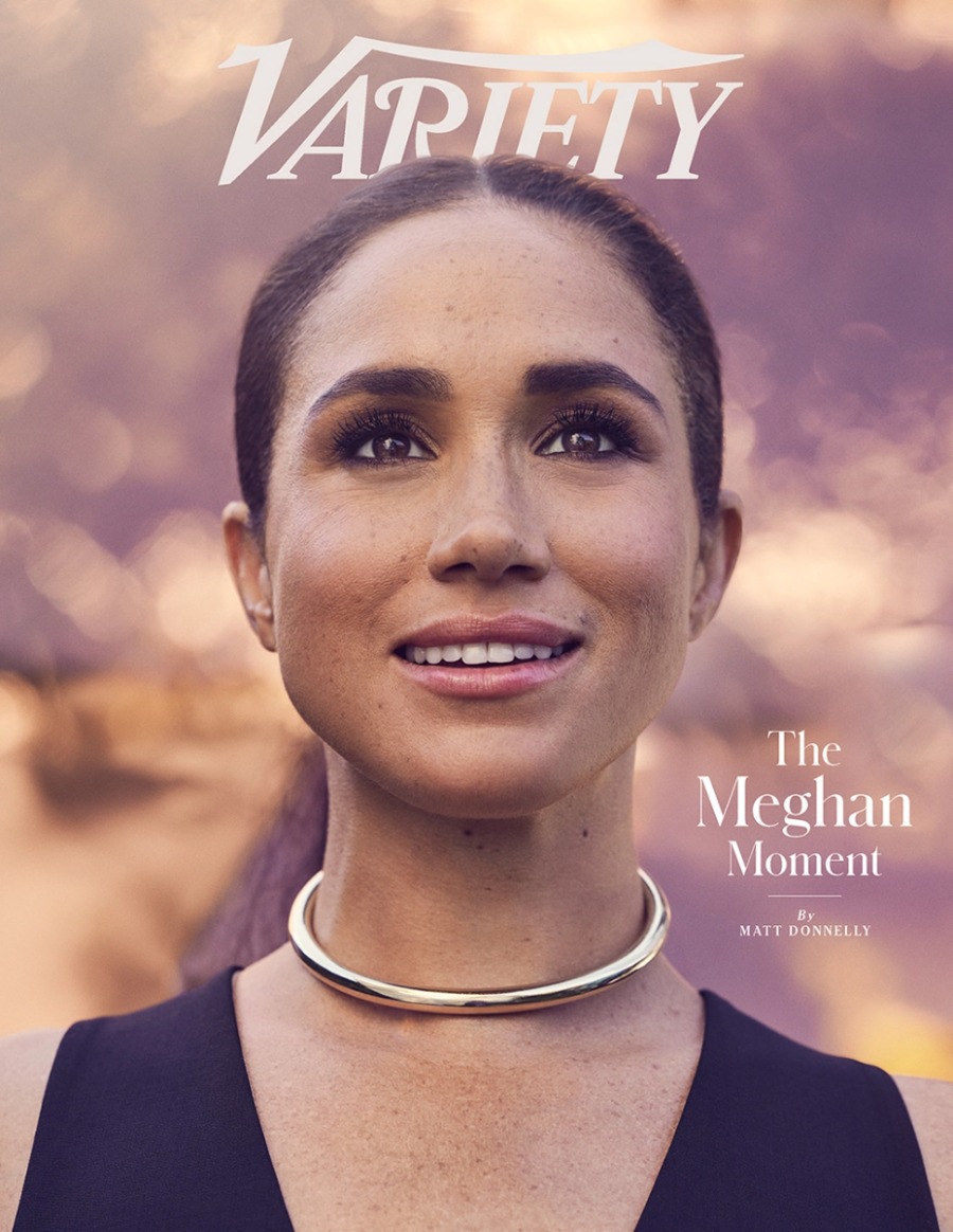 О скорби по королеве и возвращении в кино: Меган Маркл дала интервью Variety