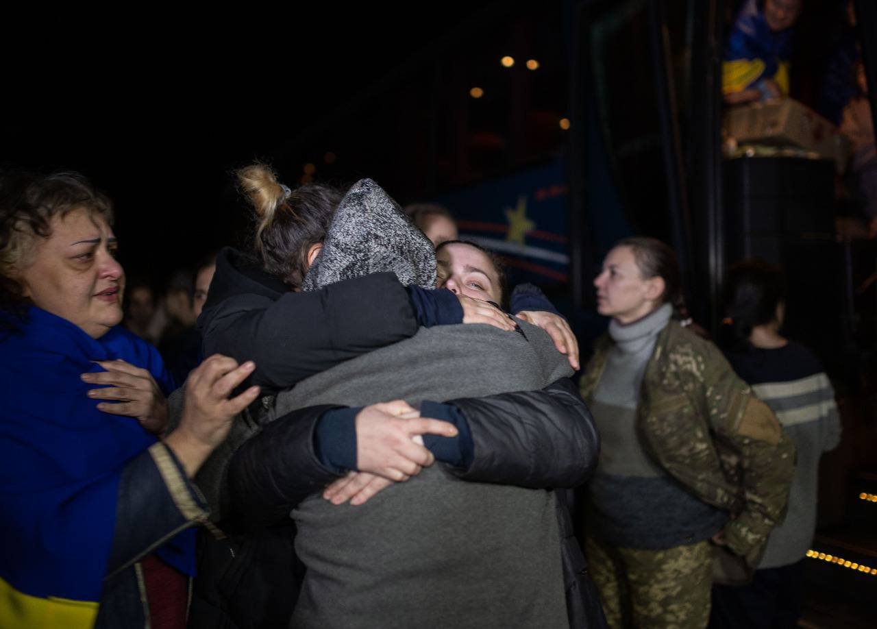 Украина вернула из российского плена 108 женщин