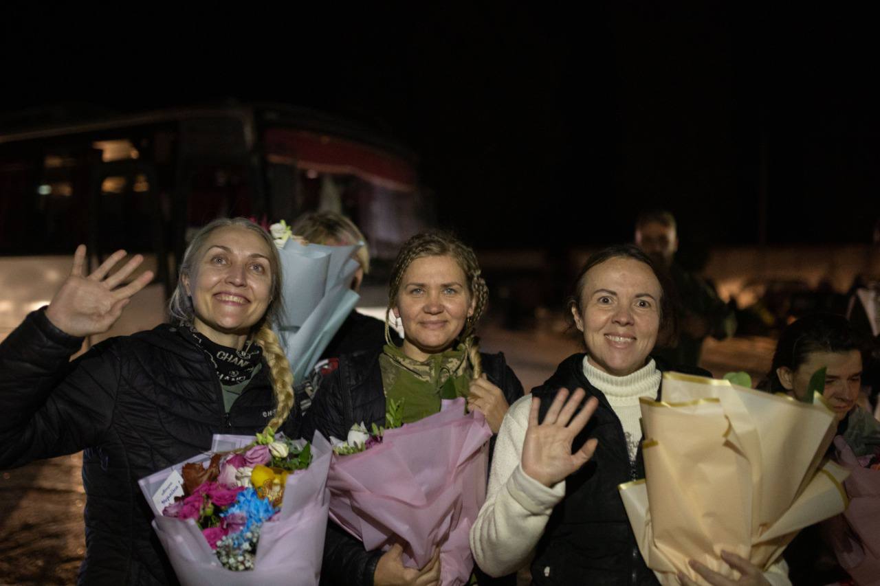 Украина вернула из российского плена 108 женщин