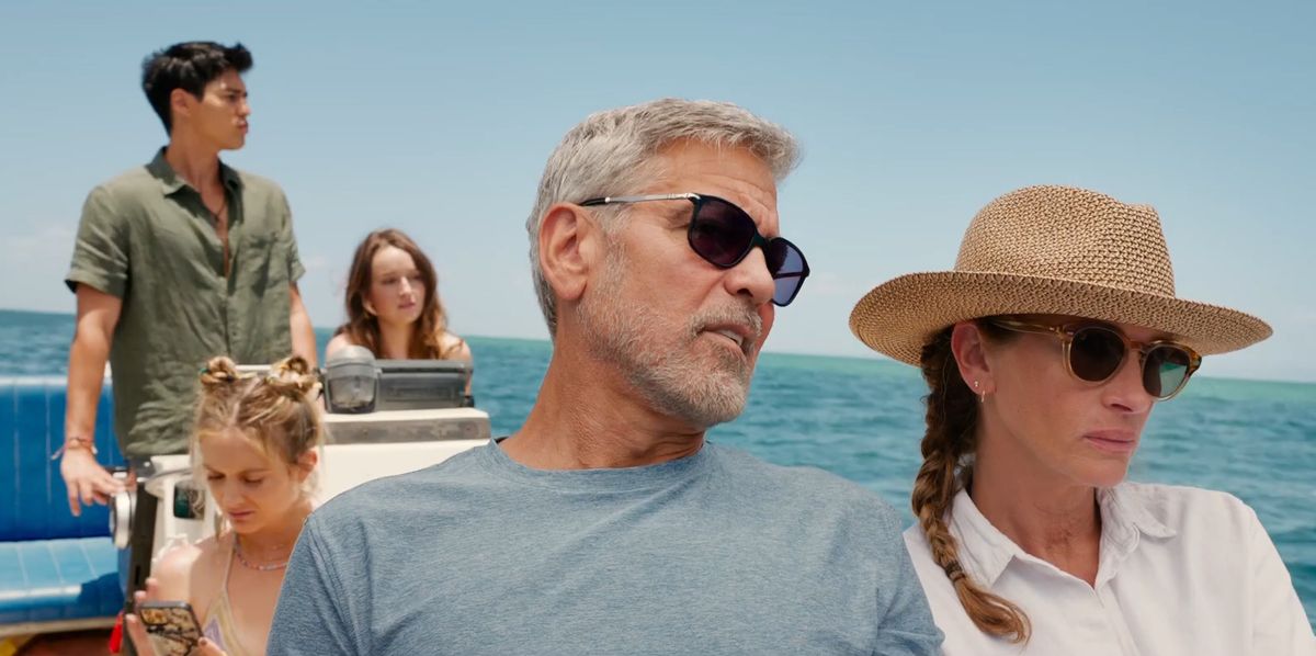 Джорджу Клуни и Джулии Робертс пришлось поцеловаться на съемках фильма