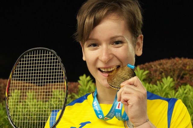 Украинка впервые победила на чемпионате мира по парабадминтону