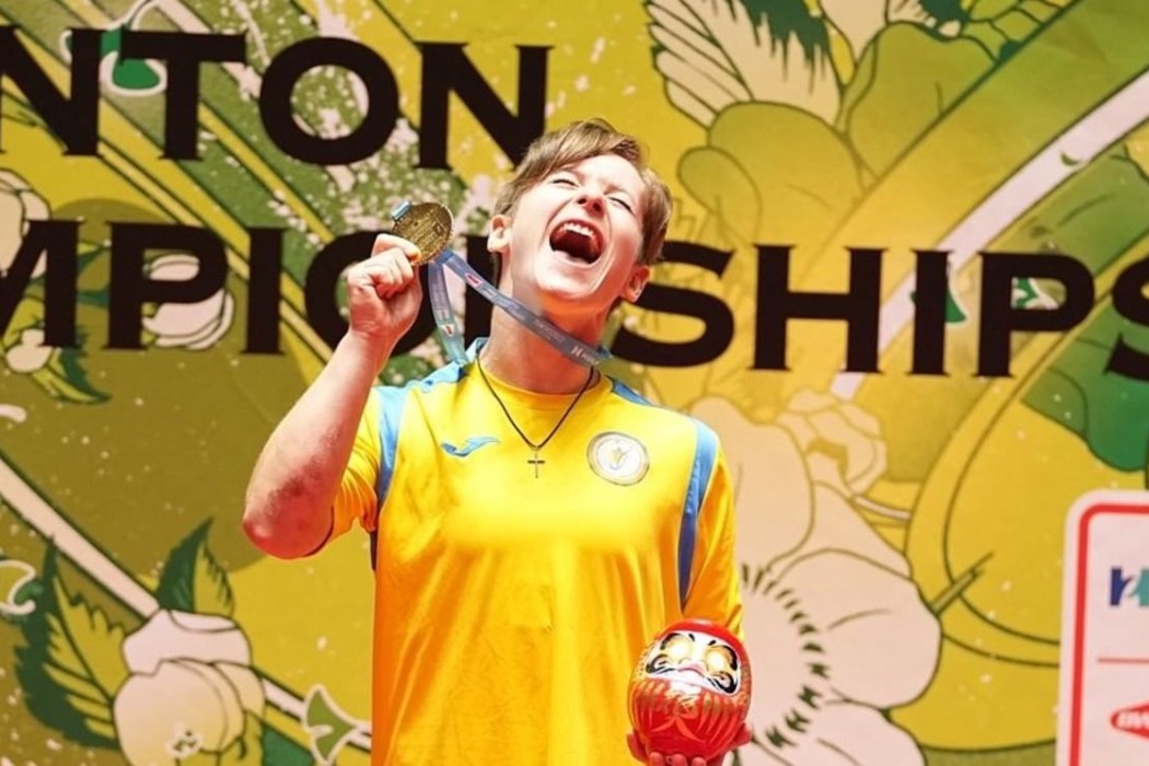 Украинка впервые победила на чемпионате мира по парабадминтону